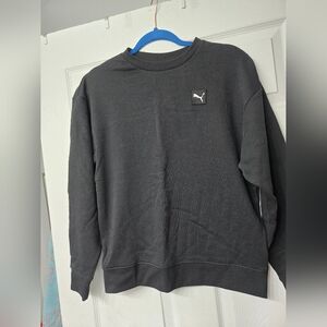 Puma Women's Black Crewneck Sweater